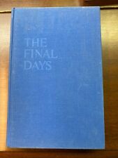 vintage The Final Days by Bob Woodward & Carl Bernstein VG hardcover picture