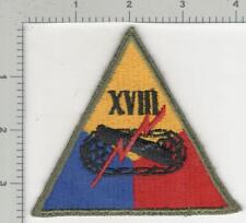 1945 Jeanette Sweet Collection Patch #282 18th Armored Corps picture