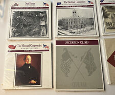 Vintage Atlas Edition Civil War Cards Lot of 6  picture