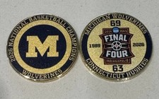 Challenge Tribute Coin Michigan Wolverines 2026 National Basketball Champions