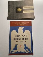 Antique 1940s Military Memorabilia Army Navy abv picture