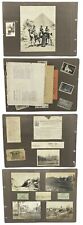 WW1 Photograph Album With British Court Martial Desertion Orders & Research picture
