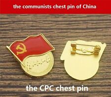 Member chest badge pin & Constitution book ofthe Communist Party of China (CPC) picture