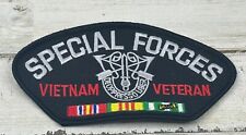 Special Forces Vietnam Veteran Patch or Iron Jacket Vest Hat 5-1/2