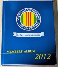 Vietnam Veterans of America Members' Album Hardback Book ~ 2012 Brand New 