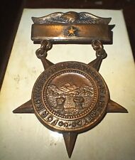 1919 Mother's In Defense Of Liberty WWI Medal. Martins Ferry OH (Board Of Trade) picture