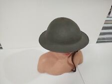 WW1 US Military Helmet M1917 Doughboy Brodie With New Liner And Chin Strap picture