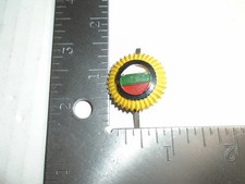 Original Pre-WWI Era Royal Bulgarian Army Officer Visor Hat Cap Cockade