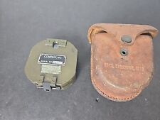 U.S. M2 COMPASS ORIGINAL with M19 Leather Carrying Case picture