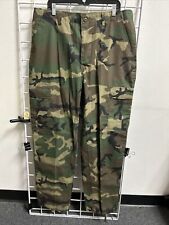Army Woodland Camo BDU Pants Hot Weather Large Long Trousers USGI Pants NWOT picture