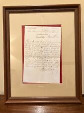 ULTRA RARE 1885 KY DOCUMENT HANDWRITTEN BY CONFEDERATE MOH BENNETT H. YOUNG  picture