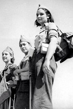 group of female partisans WW2 Photo Glossy 4*6 in M014