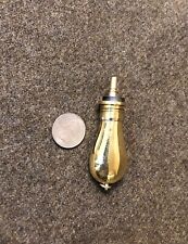 Miniature Brass Priming Flask - Flintlock Muzzleloading, Blackpowder Priming picture