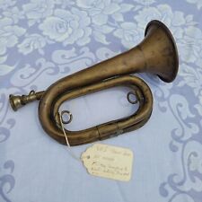 Vintage WWI Military Bugle Trench Horn picture