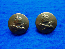 A PAIR OF WWII ROYAL AIR FORCE 23MM BRASS BUTTONS, J.R. GAUNT & SON LTD picture