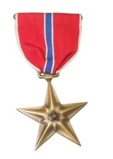 Original WWII US Army Bronze Star Medal- Mint Unissued Slot Brooch
