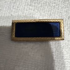 Vtg US Army Blue PUC Presidential Unit Citation Medal Ribbon Bar 9/16 x 1 & 3/8