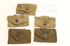 WWII World War 2 WW2 Era Tan Medical Pouches picture