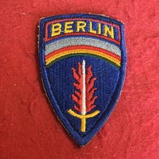 Original U. S. ARMY BERLIN BRIGADE SHOULDER SLEEVE INSIGNIA (SSI) VG-EX Cond.