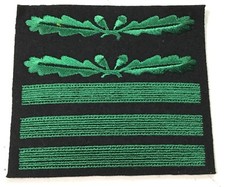 WWII German Waffen Heer Standartenfuhrer Oberst- Camo Rank Sleeve Insignia