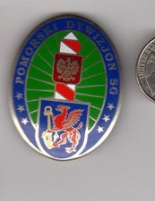 Original Post WWII 1990s Polish Customs Border Guard Troops Badge Poland Medal