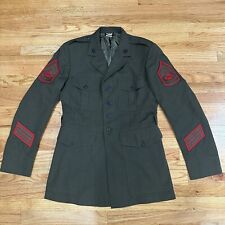 Genuine USMC U.S Marine Green Sgt Jacket Coat Top - Size 46XL Sergeant picture