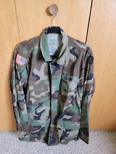 Military Jacket US Military Camo Jacket Size Medium - X Long - Patches  picture