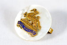 Royal Berkshire Regiment Mother of Pearl Sweetheart Brooch Pin picture