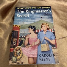 Ringmasters Secret  Nancy Drew Mystery #34  Great Dust Jacket  Clean