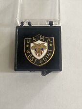 ARMY USMA WEST POINT CREST - SHIELD LAPEL PIN picture