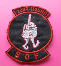 U.S. ARMY SPECIAL FORCES OPERATIONS FORCES SOF 1,000 HOURS VIETNAM WAR PATCH picture