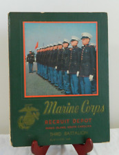 USMC Marine Corps 1959 Recruit Depot Parris Island SC 3rd BN PLT 362 Yearbook picture