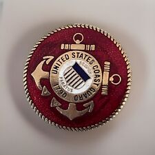 Vintage Large 1790 United States Coast Guard  Pin   LOWER 48 STATES picture