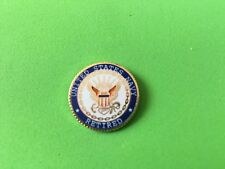 US NAVY RETIRED HAT/LAPEL PIN picture