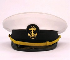 Vintage Kingform US Naval Academy Midshipman Visor Cap Hat READ