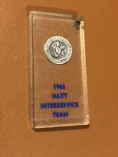 1966 Navy Inter service Team Encased Medal Vietnam War  picture