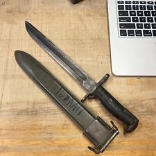 WWI AEF US Army Bayonet - Marked: SA 1918 - RARE with Scabbard sheath picture