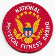 National Physical Fitness Award Patch Army JROTC United States Military