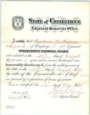 2nd Regiment Connecticut National Guard Sergeant Document picture