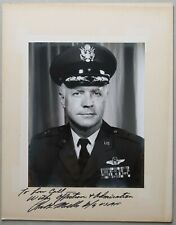 Vintage Autographed Brigadier General US Air Force Photograph picture