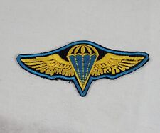 RARE EARLY UKRAINIAN AIRBORNE PARACHUTE WINGS ARMY UKRAINE PRE-RUSSIA WAR PATCH picture