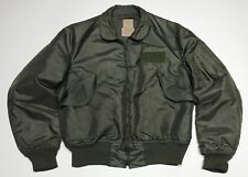 Flyers Jacket Nomex Summer Large MA-2 Alpha Industries CWU 36/P MIL-J-83382C BB3 picture