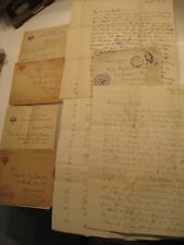 4 WW1 LETTERS  FROM AEF SOLDIER  309TH FS BN,France 1918 to 1919 picture