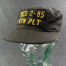 1985 US Army Military Hat Cap OCS Officer Candidate School 4th Platoon Arcco VTG