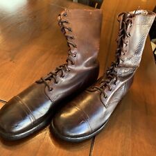 1940’s 1950’s World War Two WWII Korea Army Air Force Paratrooper Jump Boots 9.5 picture