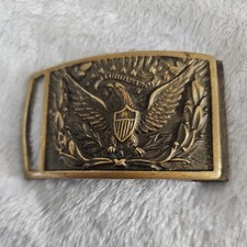 Cival War Era Sword Belt Buckle Re-Enactment Eagle Officer Reproduction CW 150