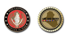 Law and Order Iraq Challenge Coin