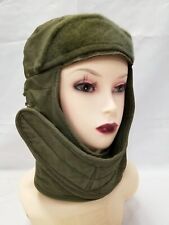 US Military Pile Cap Green Cold Weather Hat Insulating Helmet Liner Size 7 1/4 picture