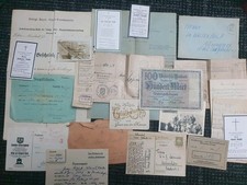 german Pre/post ww2 Wk2 Bundle Letters Documents Booklets ++