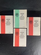 Collection of Four Journal of the Orders and Medals Research Society